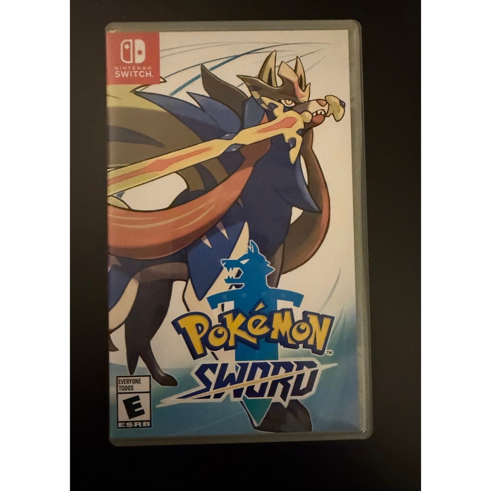 Pokémon Sword Nintendo Switch CIB Cart & Case ESRB E English MSE Official